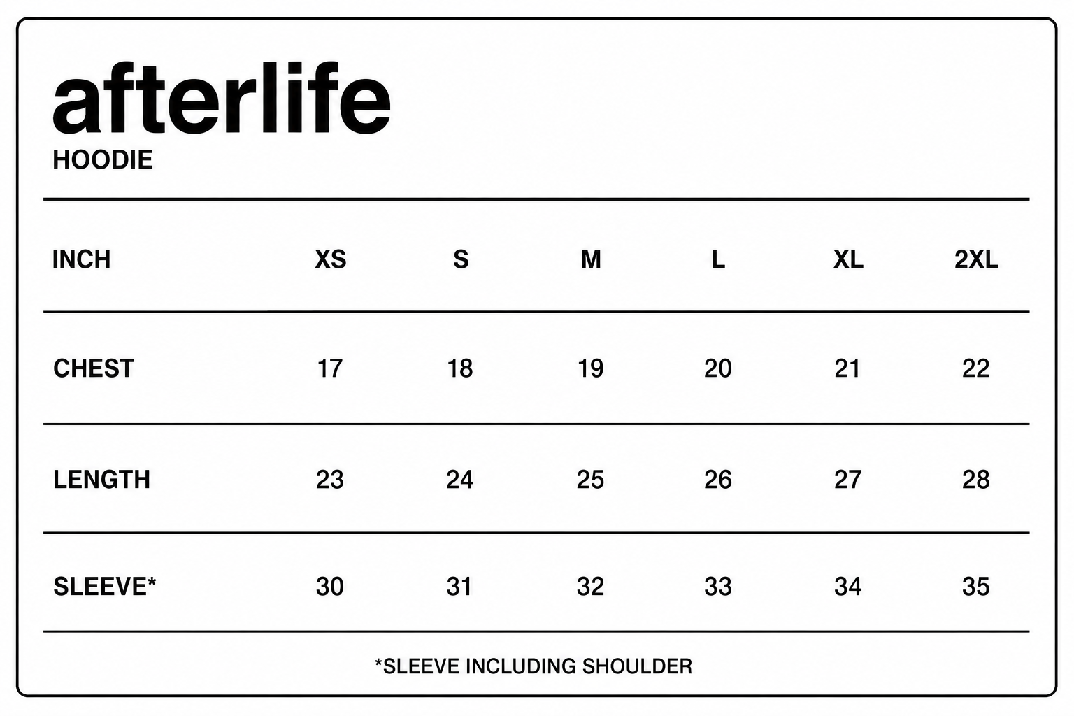 "afterlife" hoodie