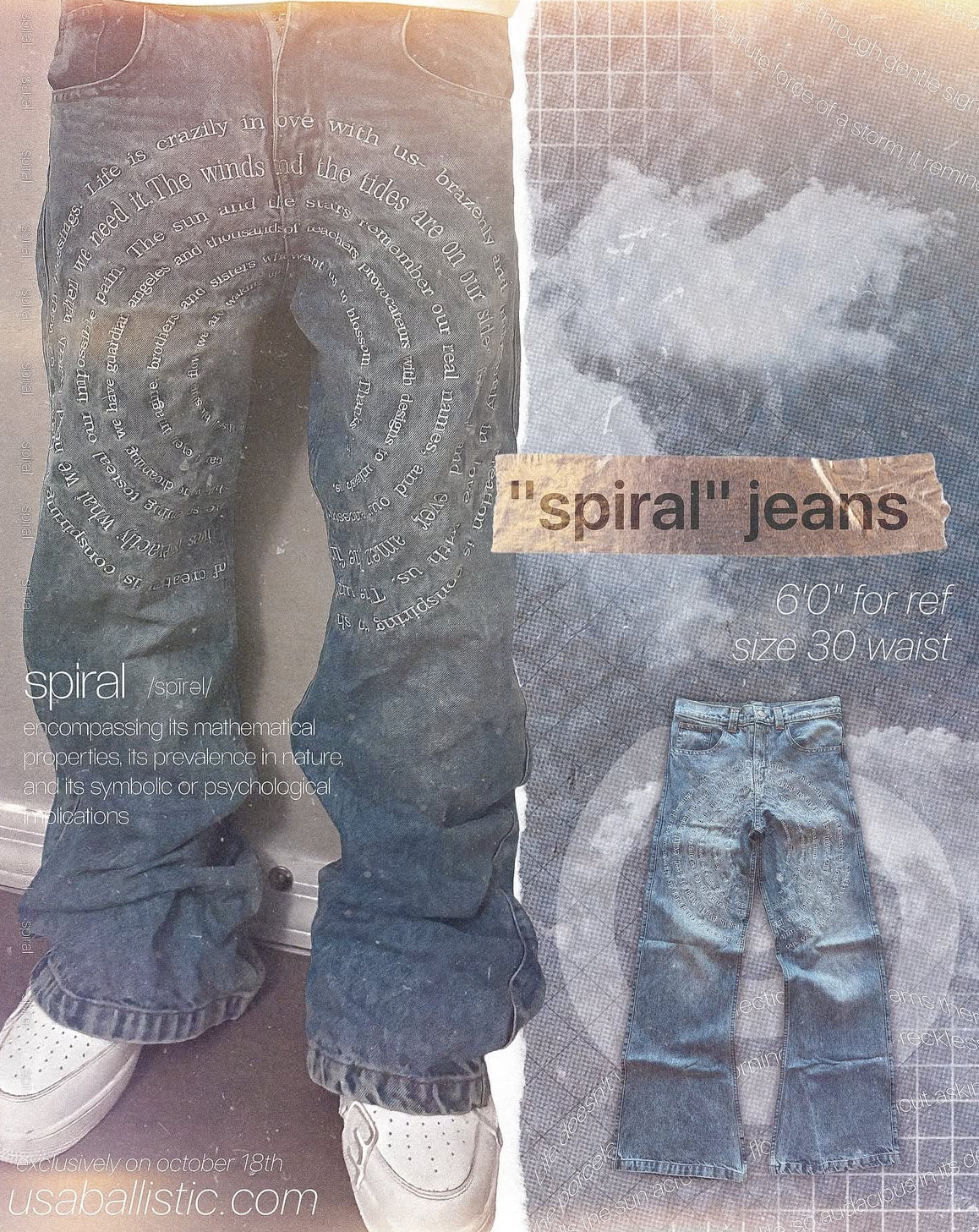 “Spiral” Denim